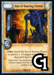 Rod of Roaring Flames - Foil